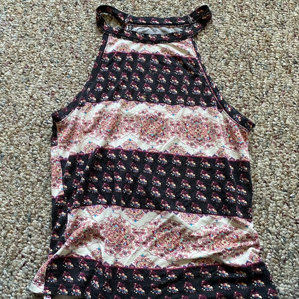 Patterned tank top